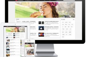 响应式博客自媒体运营类网站模板 易优CMS|博客类企业