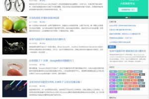 大前端D85.1版本简洁大气响应式WordPress博客主题