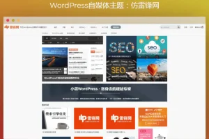 Y101 仿雷锋网的WordPress门户主题