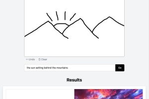 Scribble Diffusion 开源涂鸦 AI 绘画草图变成精致图像源码