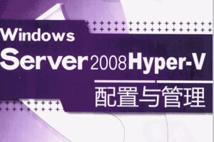 Windows Server 2008 Hyper-V配置与管理 董嘉男 PDF_服务器教程