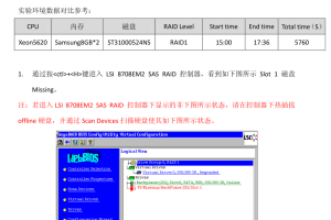 LSI8708_EM2_RAID掉盘修复指南_服务器教程