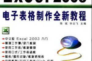 中文版Excel.2003电子表格制作全新教程_电脑办公教程