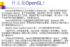 OpenGL程序设计基础（陈少强） 中文