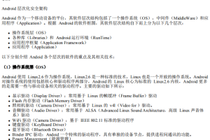 Android 安全架构及权限控制机制剖析 中文