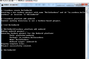 AndroidStudio导入Cordova项目 中文
