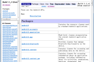 Android官方API文档完整版chm版