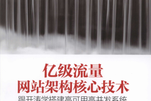 亿级流量网站架构核心技术：跟开涛学搭建高可用高并发系统 完整pdf_网站建设教程