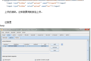 Burp使用详解（抓包上传教程） 中文_黑客教程