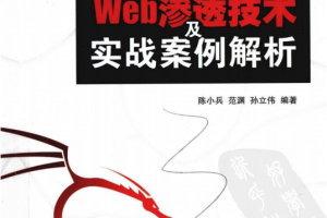 Web渗透技术及实战案例解析 pdf_黑客教程