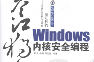 Windows内核安全编程 中文 PDF_黑客教程