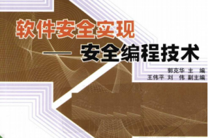 软件安全实现:安全编程技术 pdf_黑客教程