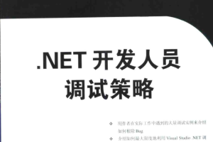 .NET开发人员调试策略_NET教程