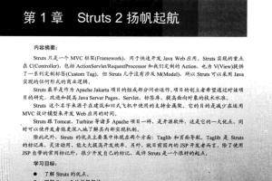 Struts2 Web开发学习实录 （杨少敏、樊双灵） pdf