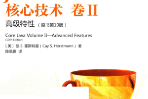 Java核心技术 卷2 高级特性 原书第10版 PDF