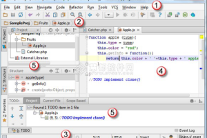 javascript开发工具WebStorm教程 用户界面简介 中文_前端开发教程