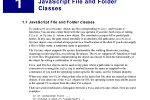 javascript文件对象 javascript File object 英文pdf_前端开发教程