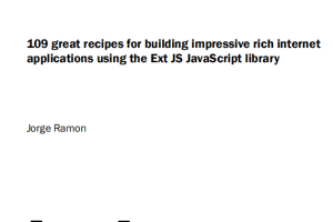 Ext JS 3.0 Cookbook 英文pdf_前端开发教程