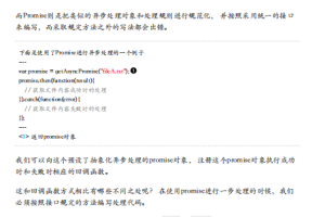 javascript promise 迷你书 pdf_前端开发教程