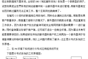 PB环境下分布式应用程序的开发 中文_操作系统教程