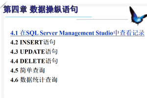 最牛的SQL基础教程 第四章_数据库教程