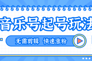 全网最吊音乐号起号玩法，无需任何剪辑技术，一台手机即可搬运起号（共5个视频）