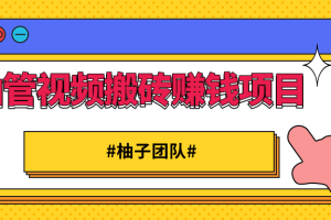 油管视频搬砖赚钱项目 借助西瓜视频实现快速变现