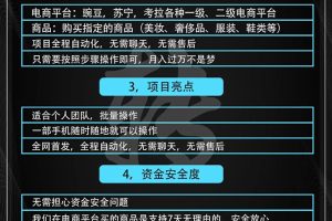 蓝海暴力躺赚项目：无需发圈无需引流无需售后，每单赚50-500（教程+线报群)