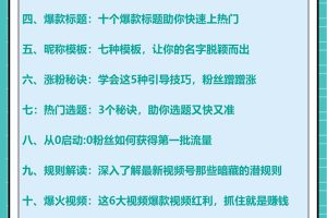 视频号运营实战课，带你深度入手微信视频号4.0，零基础手把手实操操作