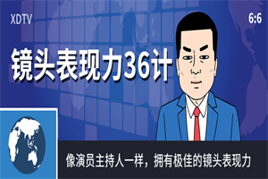 镜头表现力36计像演员主持人一样