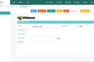 CCFast驰骋低代码开发平台 v1.0