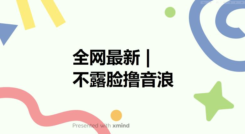 全网最新不露脸撸音浪，跑通自动化成交闭环，实现出单+收徒收益最大化【揭秘】插图