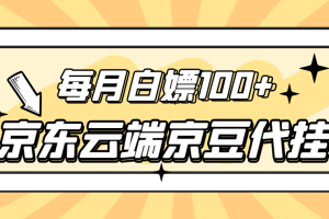 【稳定低保】京东云端京豆代挂，每月3.5-4.5k京豆