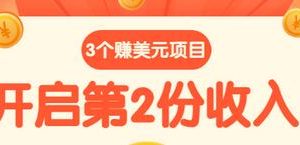 1分钟1个任务每天$30+点击广告赚美元+国外问答10分钟赚100 (3个项目)无水印