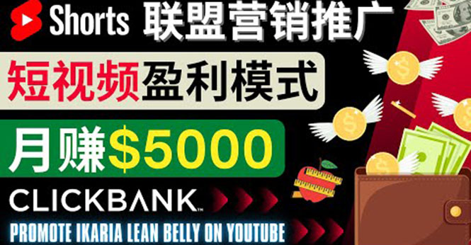 通过Youtube Shorts推广联盟营销商品，月赚5000美元 方法和技巧插图