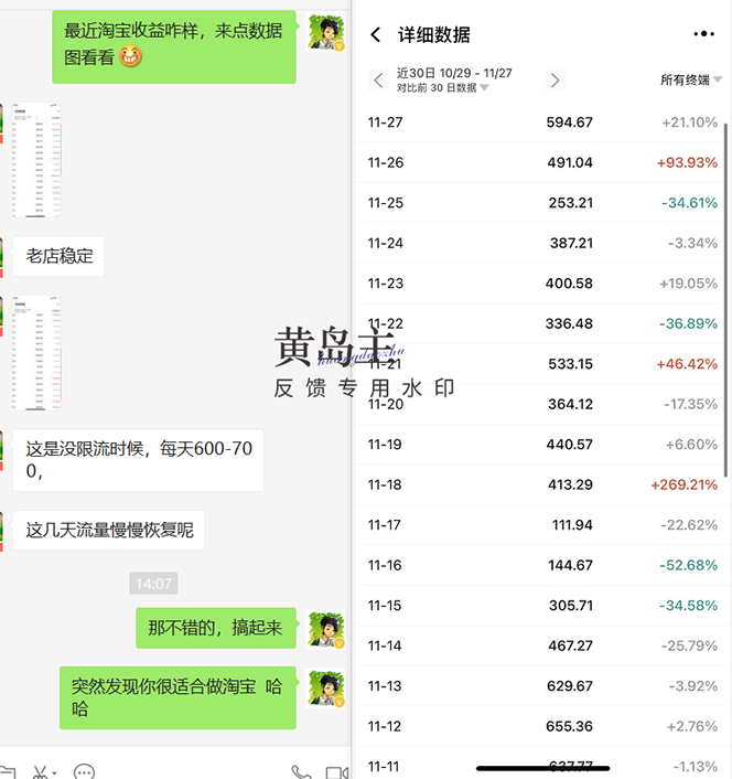 黄岛主《淘宝蓝海虚拟项目陪跑训练营6.0》每天纯利润200到1000+纯实战课插图3