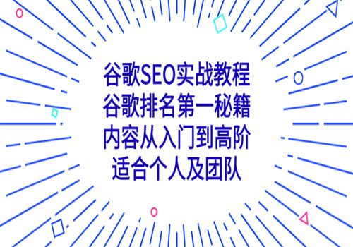 谷歌SEO实战教程：谷歌排名第一秘籍，内容从入门到高阶，适合个人及团队插图