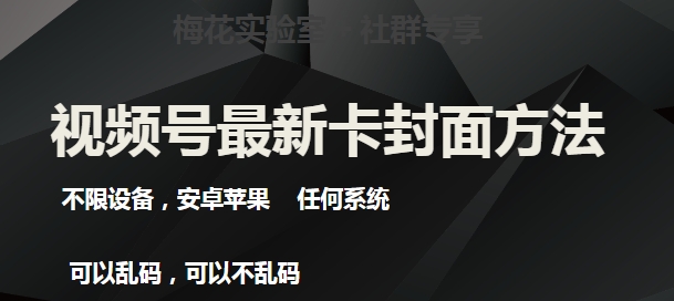 梅花实验室社群最新卡封面玩法3.0，不限设备，安卓苹果任何系统插图