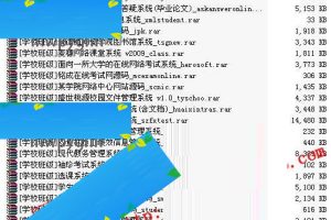 1400余套ASP.NET网站源码打包整站源码模板程序毕业设计项目