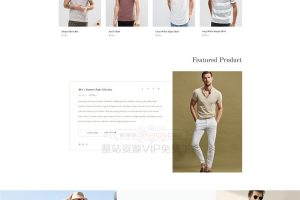 shopify电子商务时尚服装服饰商城fashionist主题