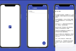 【iApp源码】前后端开源小说编辑器源码