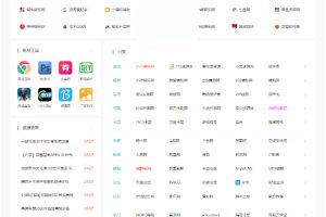 精仿技术导航网站源码 织梦CMS模板