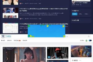 二开版UI漂亮的PHP博客论坛网站源码