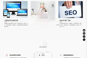 A637 html5网站制作建设开发类网络科技公司织梦模板dede源码[带手机版]