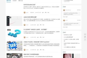 为SEO而生的WordPress主题RabbitV3.0主题分享