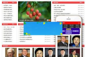 织梦dedecms红色商会协会政府部门事业单位组织机构网站模板(带手机移动端)