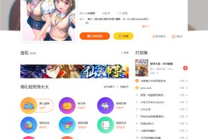 CI框架PHP漫画小说二合一CMS网站系统源码-ss