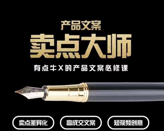 产品文案【卖点大师】高转化电商，有点牛X的产品文案必修课插图