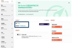 WPRocket3.10.1去广告已授权安装即为增强版-ss