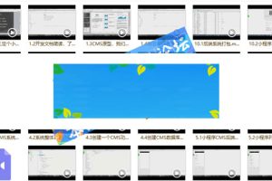 微信小程序零基础入门开发到实战开发全套视频教程+图片教程